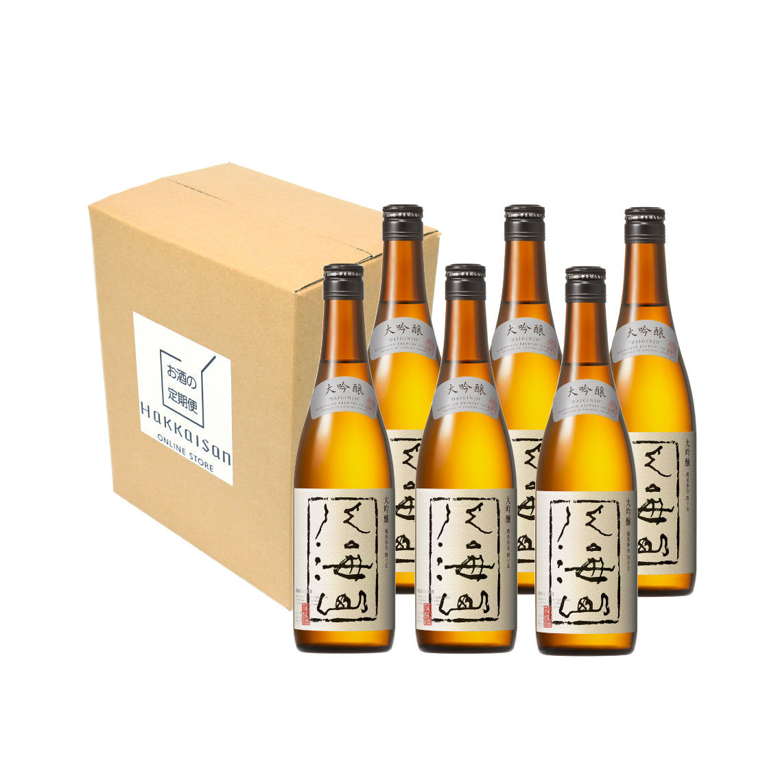 【お酒の定期便】大吟醸 八海山 1800ml × 6本