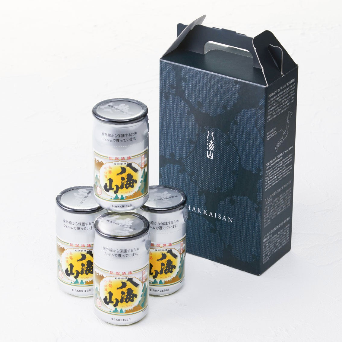 【プレゼントに】八海山魚沼カップ4本セット 180ml