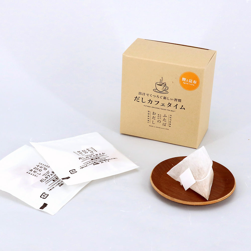 ふたば だしカフェタイム 鰹と昆布(6パック入り)