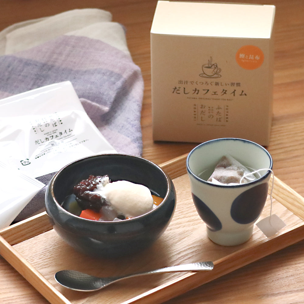 ふたば だしカフェタイム 鰹と昆布(6パック入り)