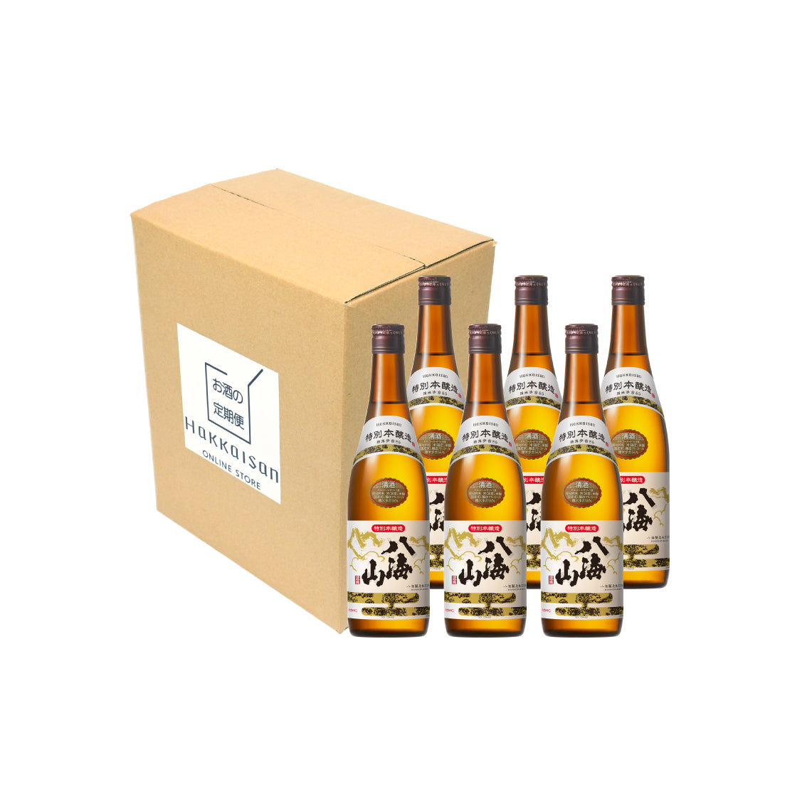【お酒の定期便】特別本醸造 八海山 720ml × 6本