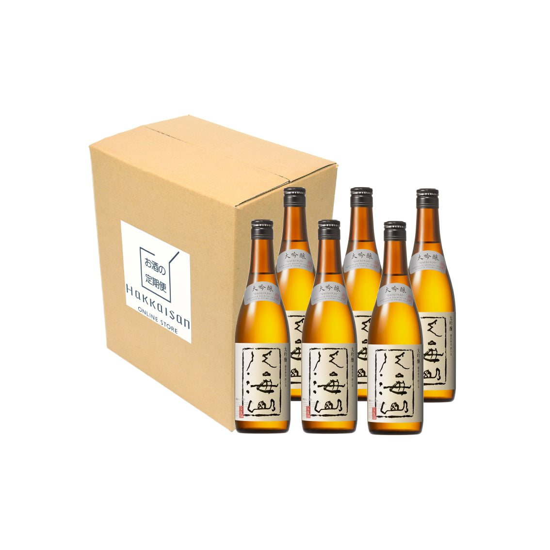 【お酒の定期便】大吟醸 八海山 720ml × 6本