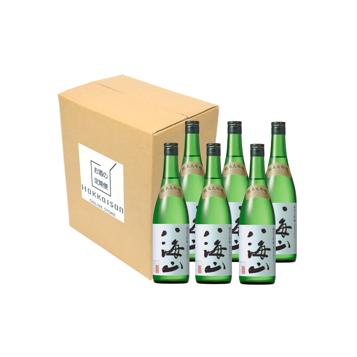 【お酒の定期便】純米大吟醸 八海山 720ml × 6本