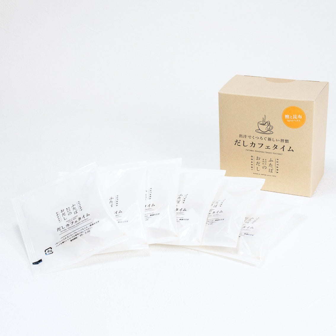 ふたば だしカフェタイム 鰹と昆布(6パック入り)
