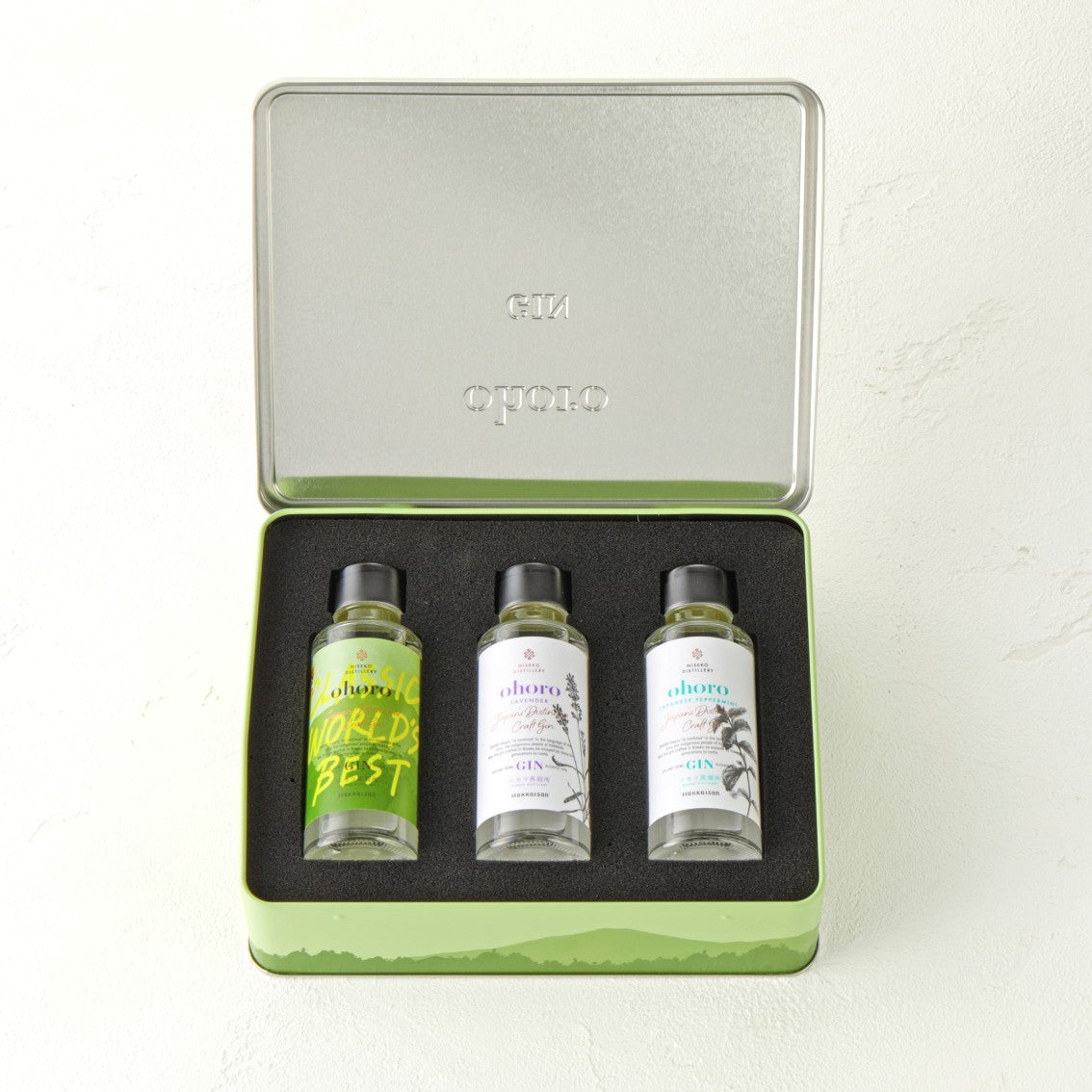 ohoroGIN オリジナル缶BOX 3本セット