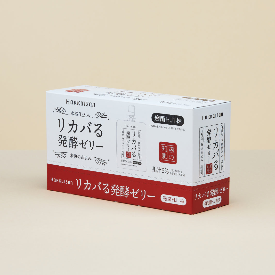 リカバる発酵ゼリー 1箱(6袋入り)