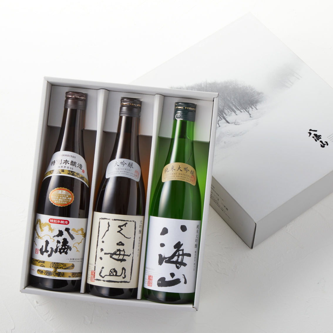 【八海山の定番】八海山を代表する3種のセット 720ml