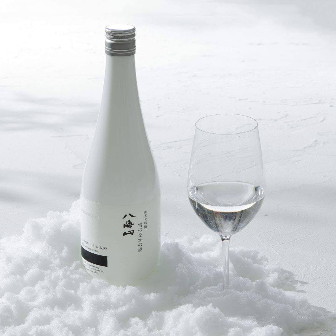 【ご贈答に】ブルーボトルと雪のなかの酒 2本セット 720ml