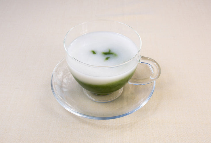 あまさけホット抹茶