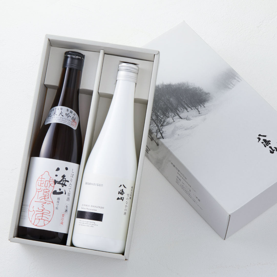 【ご贈答に】越後で候と雪のなかの酒 純米大吟醸2本セット 720ml