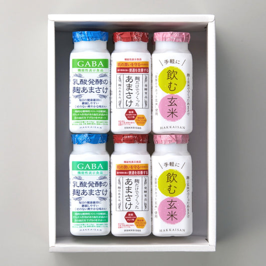 【プレゼントに】麹だけでつくったあまさけシリーズ バラエティ12本セット