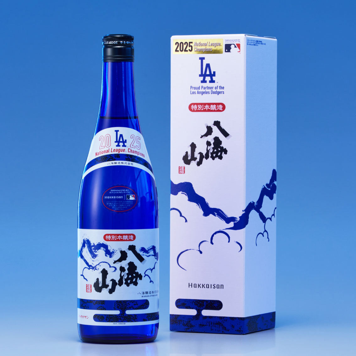 【期間限定】ロサンゼルス・ドジャース優勝記念ラベル 2本セット 720ml