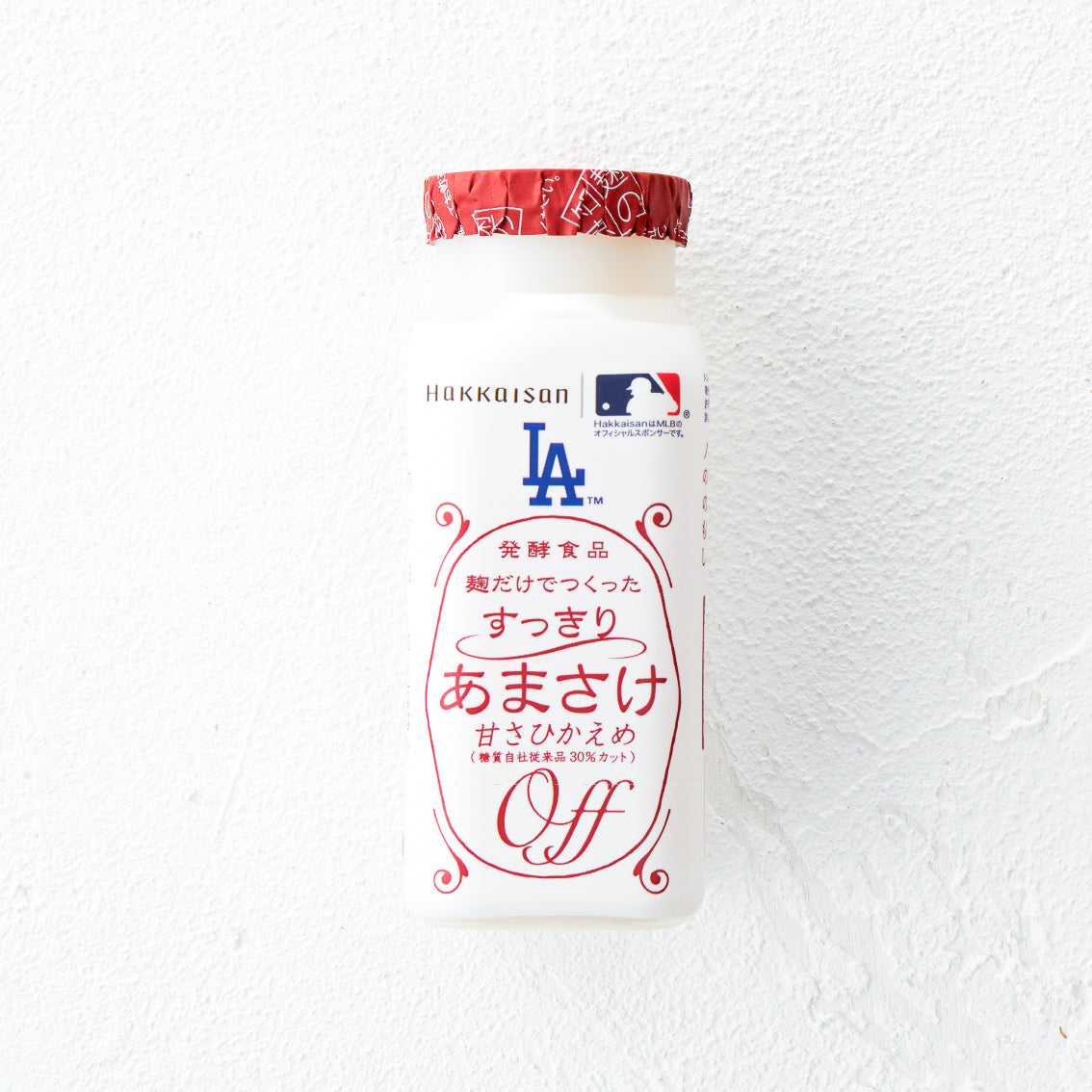 麹だけでつくったすっきりあまさけ MLB™コレクションラベル 825g/118g